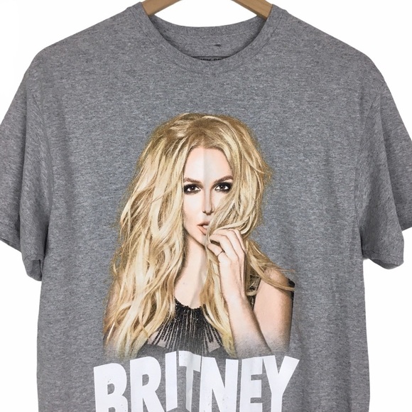 BRITNEY SPEARS Collection Graphic Tee T Shirt Concert Tour Y2K Vibes Size Medium - Picture 2 of 9